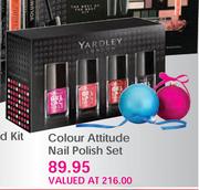Yardley London Colour Attitude Nail Polish Set