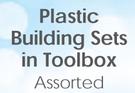 Plastic Building Sets In Toolbox Assorted 119999