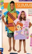 Assorted Character Hooded Towels-Each