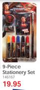 9 Piece Stationery Set