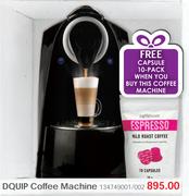 Dquip Coffee Machine-134749001/002