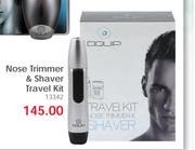 Dquip Nose Trimmer & Shaver Travel Kit