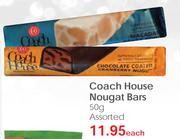 Coach House Nougat Bars Assorted-50g Each