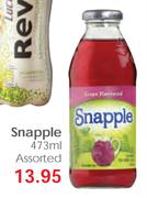 Snapple Assorted-473ml