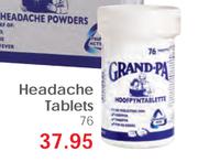 Grand-Pa Headache Tablets-76's