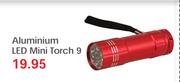 Aluminium LED Mini Torch 9