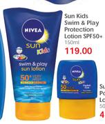 Nivea Sun Kids Swim & Play Protection Lotion SPF50+-150ml