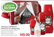 Old Spice Wolfthorn Gift Pack In Toiletry Bag