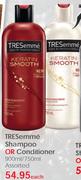 Tresemme Shampoo Or Conditioner Assorted-900/750ml