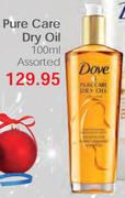 Dove Pure Care Dry Oil Assorted-100ml