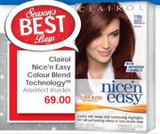 Clairol Nice'n Easy Colour Blend Technology