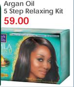 Dark & Lovely Argan Oil 5 Step Relaxing Kit