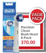 Oral-B Precision Clean Brush Head-8-Pack