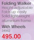 Folding Walker With Wheels 34962