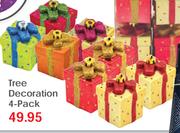 Tree Decoration 4 Pack
