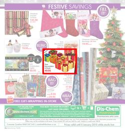 Dis-Chem : Festive Savings ( 10 Nov - 05 Jan 2015 ), page 40