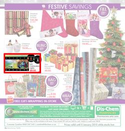 Dis-Chem : Festive Savings ( 10 Nov - 05 Jan 2015 ), page 40