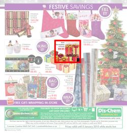 Dis-Chem : Festive Savings ( 10 Nov - 05 Jan 2015 ), page 40