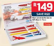 Prestige Non-Stick Knife Set In Gift Box 6 Piece