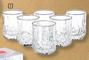 Luminarc 6-Pack Brighton Whisky Tumbler Set