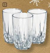 Luminarc 3-Pack Fully Tempered Glass Tumbler Set