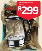 Aim 2000W Glass Kettle 1.7 Litre AGK-170