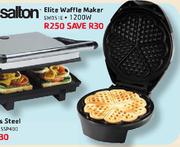 Salton 1200W Elite Waffle Maker SW051E