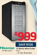 Hisense 12-Bottle Wine Cooler SC35A
