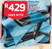 Philips Hairdryer And Straightner Gift Set HP8294/40