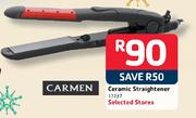 Carmen Ceramic Straightner