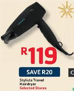 Stylista Travel Hairdryer