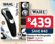 Wahl Homepro Rechargeable Clipper 20006426