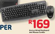 Genius Wired Keyboard And Mouse Combo