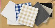 Red Ribbon Textured Table Cloth 180x230cm-Each