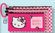 Hello Kitty 3 Compartment Pencil Case