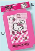 Hello Kitty A4 Precut Perforated Book Cover-5's Pack