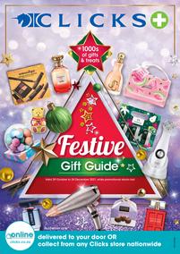 Clicks : Festive Gift Guide (29 October - 24 December 2021)