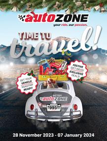Autozone : Time To Travel (28 November - 07 January 2024)