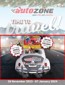 Autozone : Time To Travel (28 November - 07 January 2024), page 1