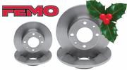 Femo Brake Discs FV Nissan NP300 4x4 10 FED.FD1386
