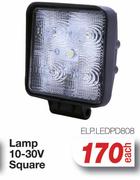 Lamp 10-30V Square ELP.LEDPD808-Each