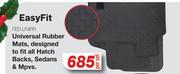 Skinz Easy Fit Universal Rubber Mats FED.UNIRR-Per Set