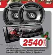 Pioneer Car Radio PIO.MXTS216BT Combo-Per Combo