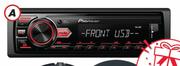 Pioneer Multimedia Unit:Radio/USB/Aux  PIO.MVH85UB