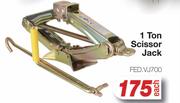 1 Ton Scissor Jack FED.VJ700-Each