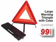 Large Warning Triangle With Case ELP.WT002-Each