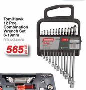 Tomi Hawk 12 Pce Combination Wrench Set 6-19mm FED.AKT40180-Per Set