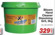 Blixem Hand Cleaner Dissolving Grit OIL.BLHAND5-5Kg Each