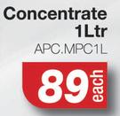 A Professional Concentrate APC.MPC1L-1L Each