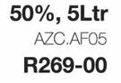 Auto Zone Anti Freeze 50% AZC.AF05-5L